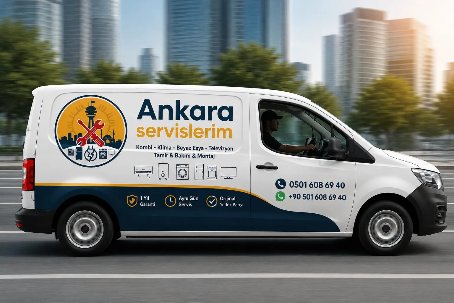 Ankaraservislerim servis aracı